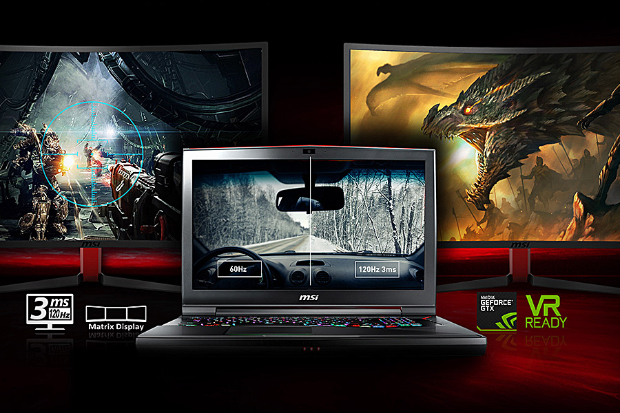 Laptop MSI GT75VR 7RF-094XVN Titan Pro Core i7-7820HK/Dos (17.3 inch) - Hàng Chính Hãng