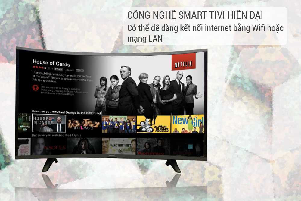 Smart Tivi Màn Hình Cong Asanzo 32 inch AS32CS6000