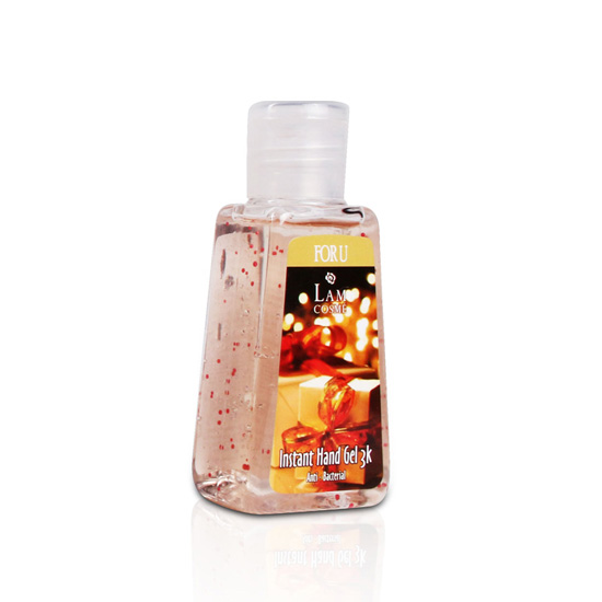 Hộp 12 chai Gel rửa tay khô 3k (60ml) Lamcosmé Set Gia đình, Công thức độc quyền 3K ( Không nước, không khăn, không khuẩn)