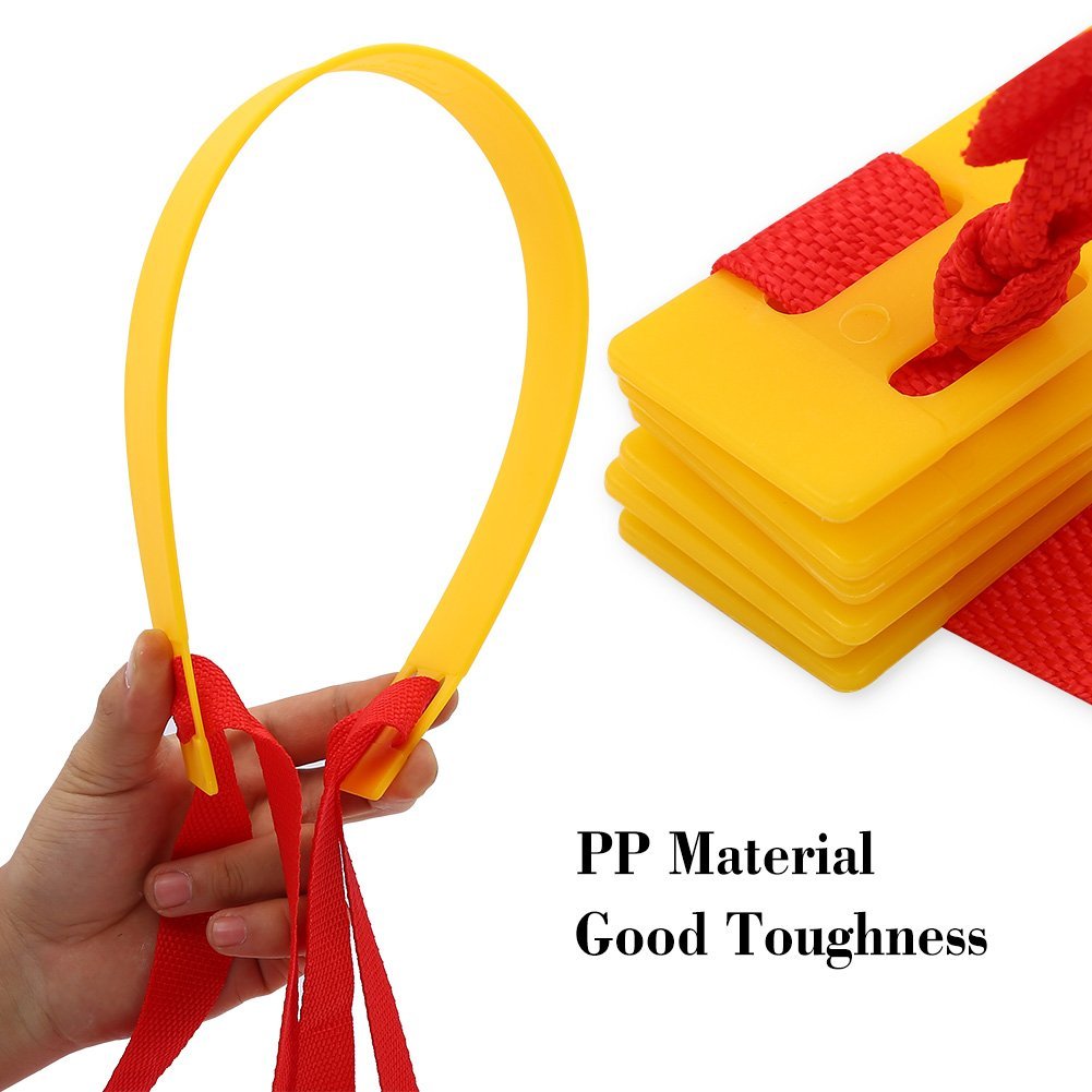 Thang dây thể thao tập luyện thể lực bóng đá 8m 16 thanh, nâng cao sức khỏe, thể lực và tầm vóc - POKI