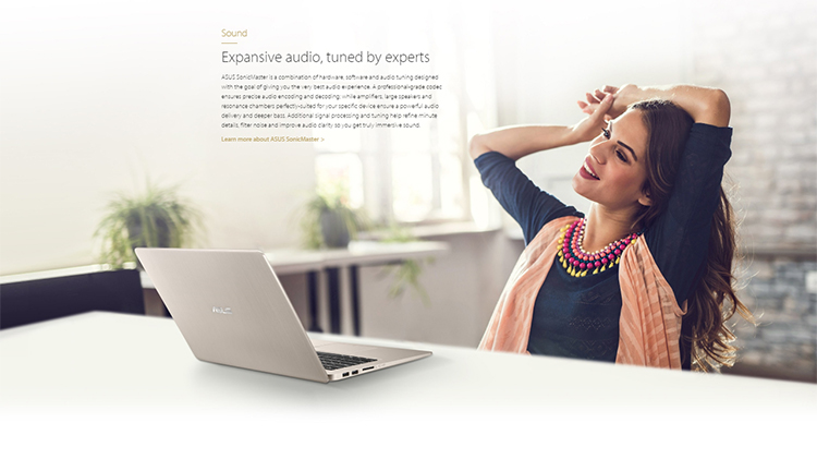 Laptop Asus Vivobook S15 S510UN-BQ182T Core i7-8550U/Win10 (15.6 inch) - Vàng - Hàng Chính Hãng