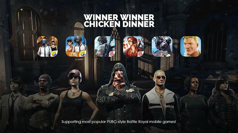 Combo bàn phím cơ GameSir Z1 Keypad và chuột Gamesir GM100 Gaming hỗ trợ chơi game Pubg, Fortnite, Rules of Survival Moblie cho iPhone, Ipad và Android, PC