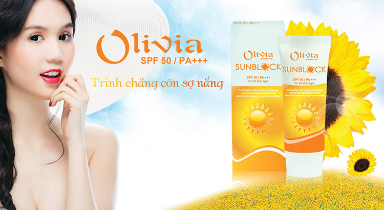 Kem Chống Nắng Olivia Mira Sun Cream (New)
