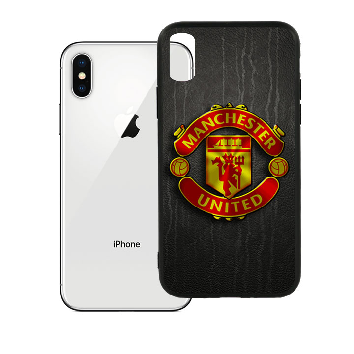 Ốp lưng viền TPU cao cấp cho Iphone X - Clb Mu