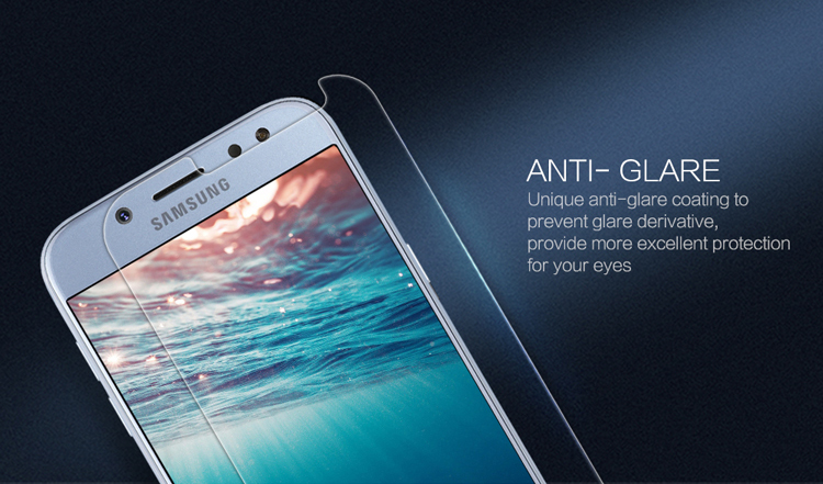 Miếng Dán Cường Lực Samsung Galaxy J7 Pro Độ Cứng 9H Nillkin - Hàng Chính Hãng