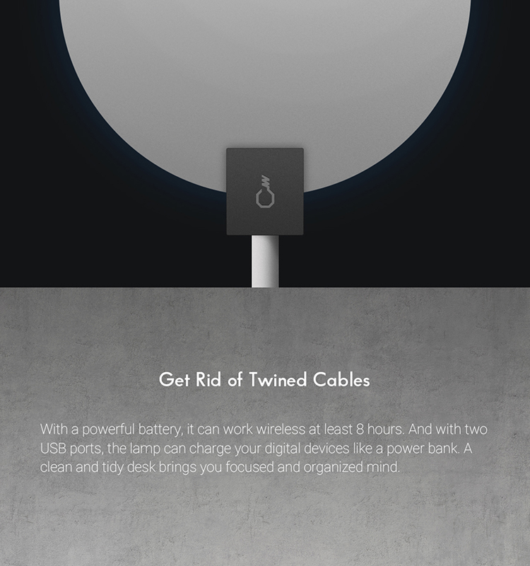 Đèn bàn LED COOWOO U1