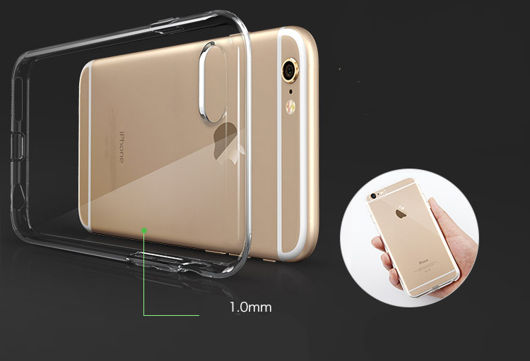 Ốp Lưng Trơn ESR Mềm Mỏng Dành Cho IPhone 6 Plus, 6s Plus - Trắng