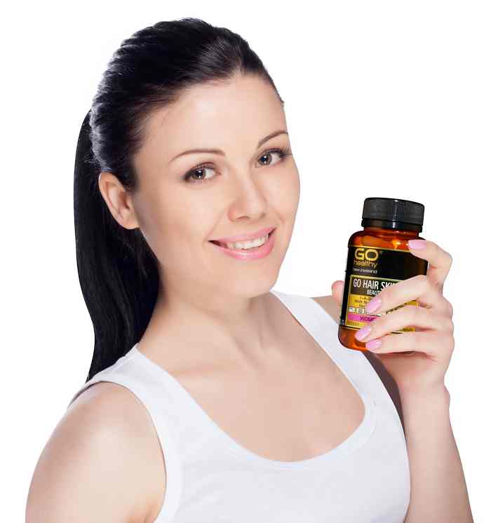 GO Hair Skin Nails - Giảm Rụng Tóc, Giúp Tóc Mọc Nhanh