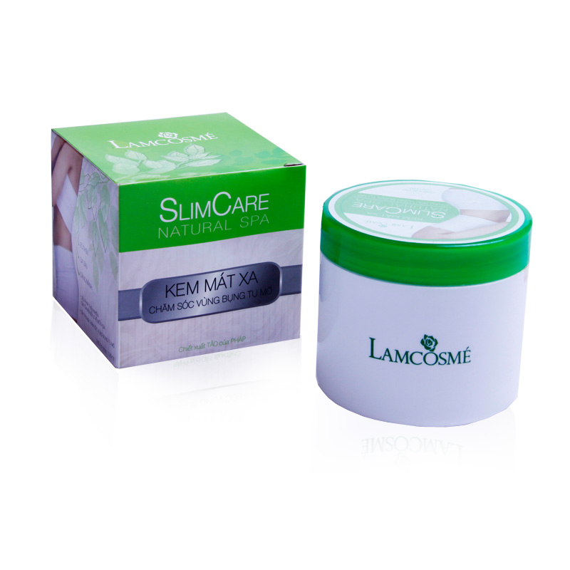 COMBO 2 HỘP KEM TAN MỠ CHUYÊN VÙNG BỤNG LAMCOSMÉ, EO THON DÁNG ĐẸP