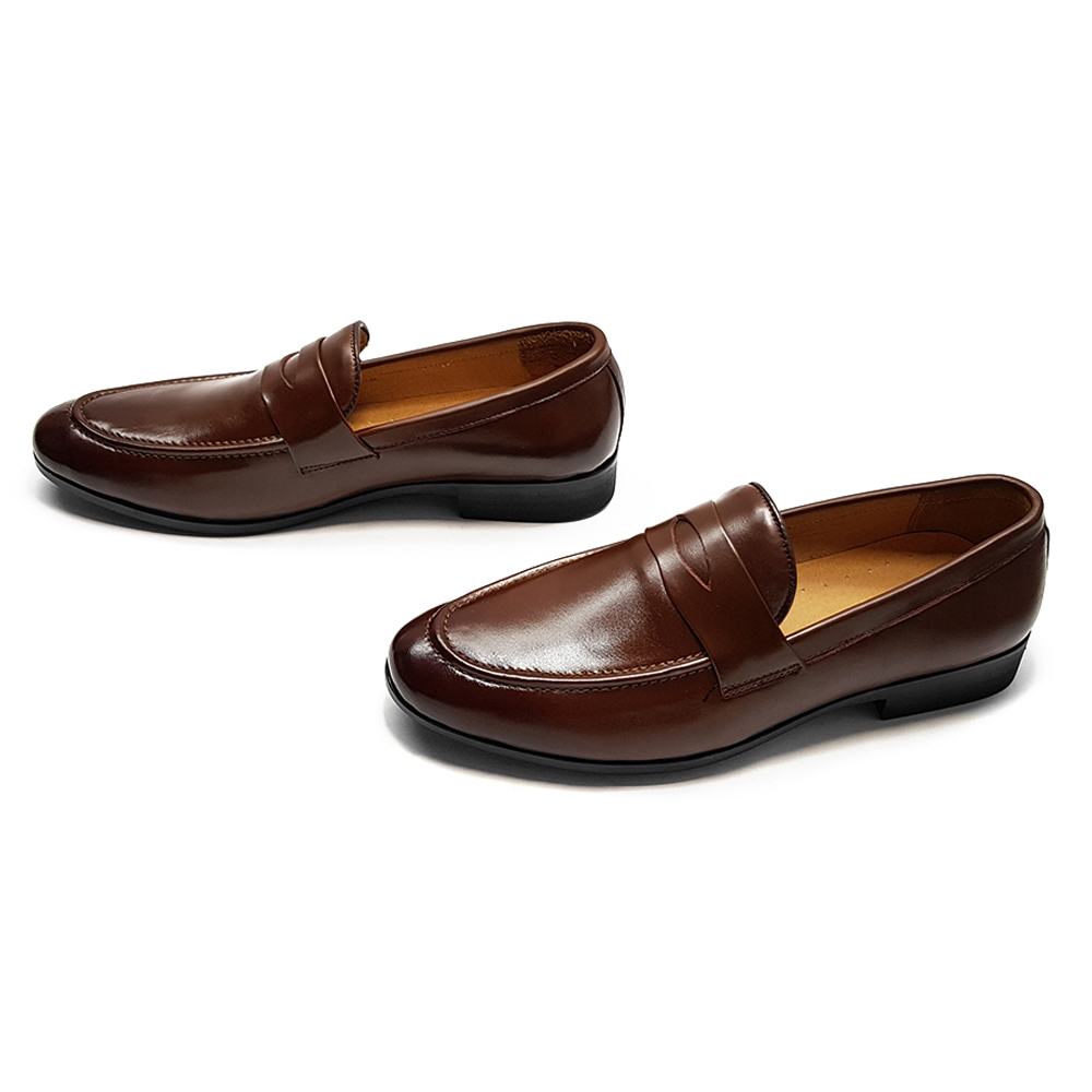 Giày Tây Nam Da Bò Nguyên Tấm Ensado CS45TP (Đen - Nâu)