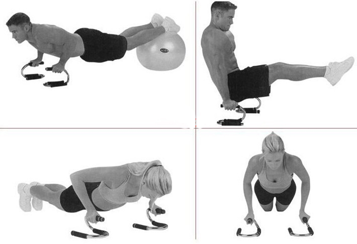 Bộ dụng cụ hít đất chống đẩy Push Up Stand