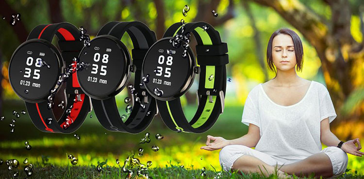 Vòng Đeo Tay Thông Minh Wonlex V06S  - Hàng Nhập Khẩu - Xám