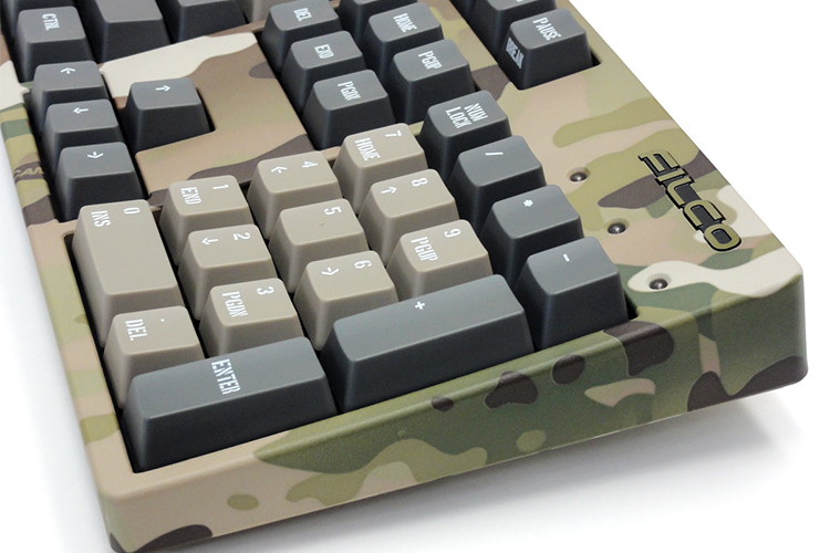 Bàn Phím Cơ Có Dây Filco Majestouch 2 Camouflage-R 104 FKBN104MC/EMR2 Fullsize - Hàng Chính Hãng