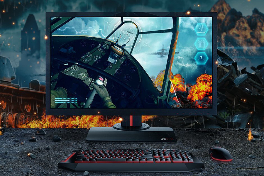 Màn Hình Gaming Viewsonic XG2402 24Inch FullHD 1ms 144Hz Freesync TN - Hàng Chính Hãng