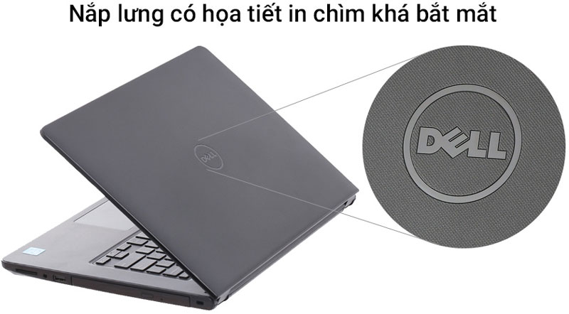 Laptop Dell Inspiron14 3462 6PFTF11 Pentium N4200/Free Dos (14 inch) - Black - Hàng Chính Hãng