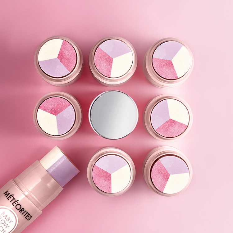 Thỏi Bắt Sáng Guerlain Highlight Météorites Baby Glow Touch #Rosy Glow
