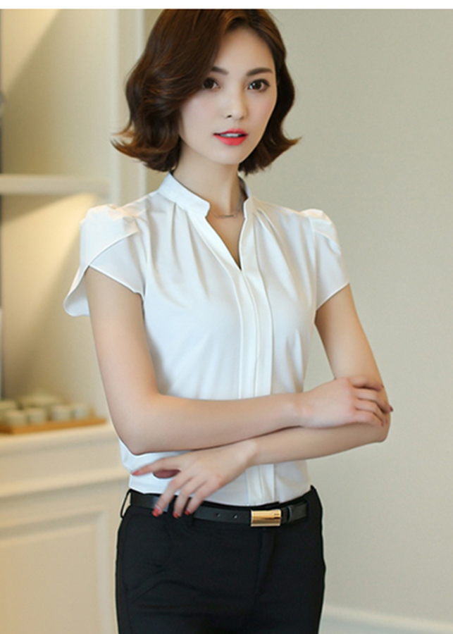 Sơ mi nữ tay búp sen sm167