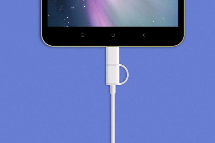Dây Cáp Sạc Đa Năng 2 Trong 1 USB Type-C / Micro USB Xiaomi SJV4083TY (0.3m) - Hàng Chính Hãng