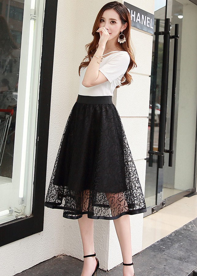 Chân váy xòe nữ cv18