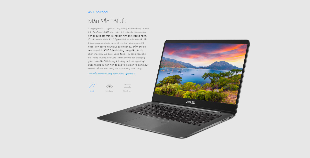 Laptop Asus ZenBook UX430UN-GV081T Core i5-8250U/Win 10 (14 inch) - Gold Metal - Hàng Chính Hãng