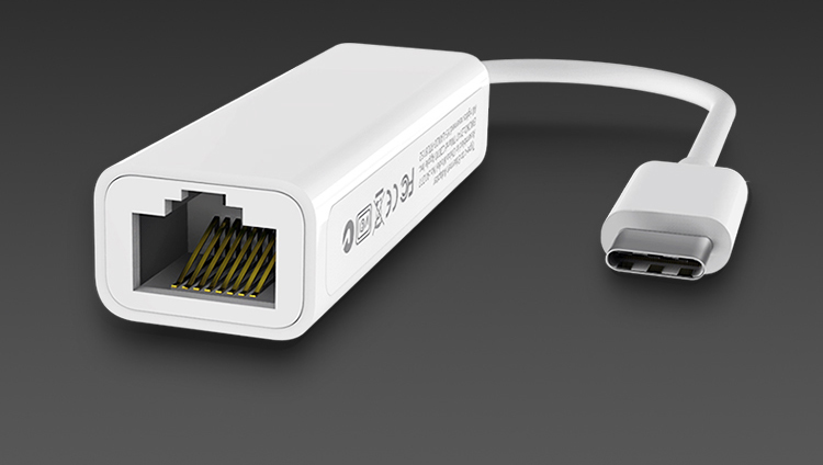 Bộ chuyển đổi BIAZE ZH18-PC từ USB Type-C sang Ethernet RJ45