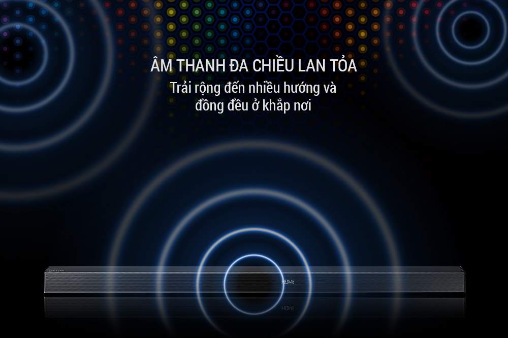 Loa Thanh 3.1Ch Samsung HW-M550/XV (340W) - Đen