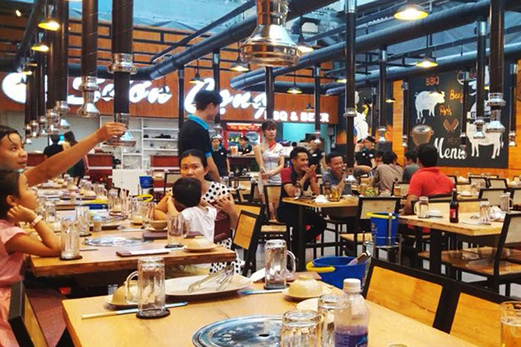 Buffet Nướng & Lẩu, Bia Tươi / Nước Ngọt Không Giới Hạn Tại Sườn Cọng BBQ