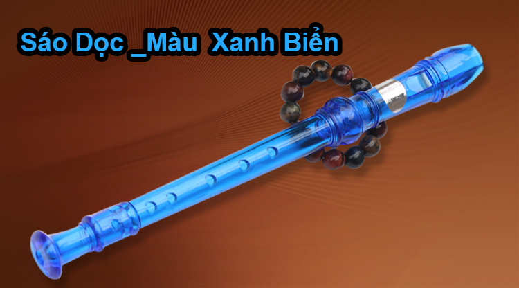 Sáo Dọc Nhiều Màu TASD2_Màu Xanh Biển