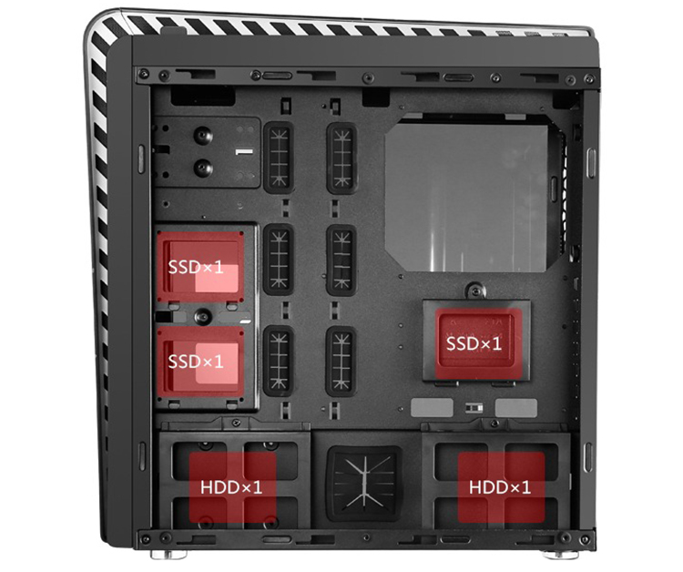 Case Máy Tính Segotep T3 E-ATX - Hàng Chính Hãng