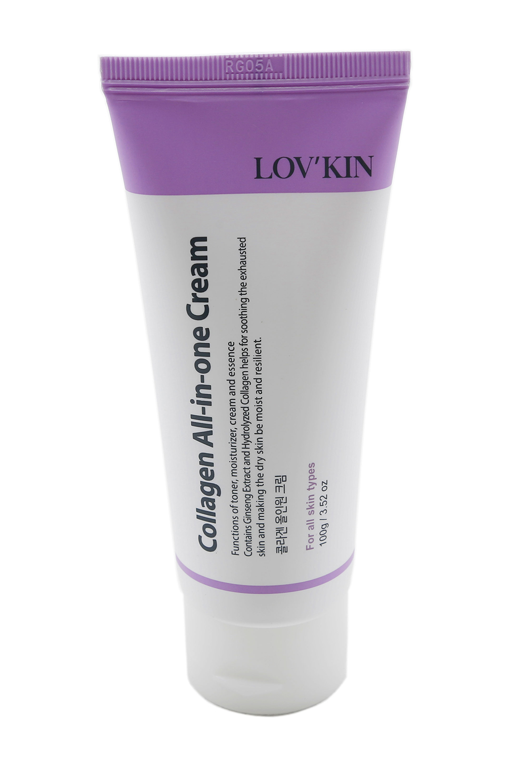 kem dưỡng collagen hỗn hợp lov kin collagen all-in-one cream chống lão hóa, giữ ẩm, tạo độ đàn hồi cho da - 100g 2