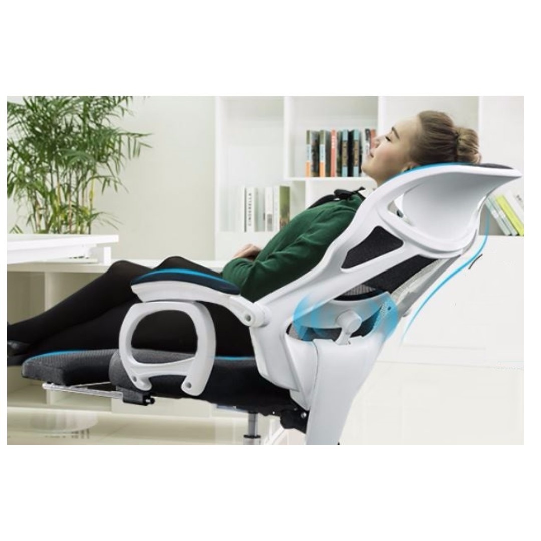 Ghế văn phòng 3 trong 1 - Làm việc - Ngả Lưng - Massage Best Office BOX009