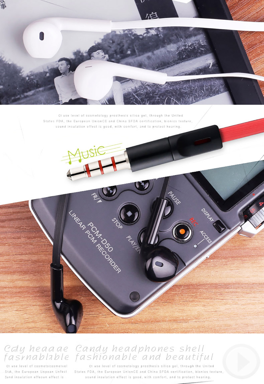 Tai Nghe Nhét Tai PKV SM89 Super Bass dài 120cm - Hàng Nhập Khẩu