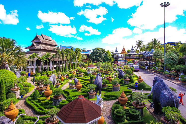 Vé Vào Cổng + Show Văn Hóa Thái + Show Biểu Diễn Voi Tại Vườn Nhiệt Đới Nong Nooch Ở Pattaya, Thái Lan