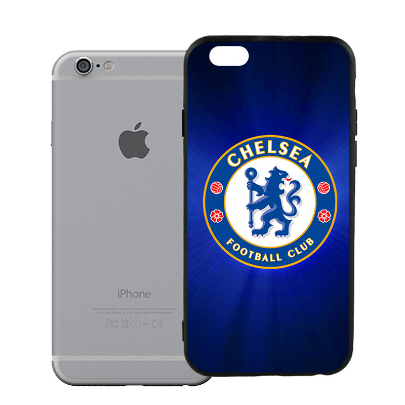 Ốp Lưng Viền TPU Cho iPhone 6 / 6S - Clb Chelsea 02