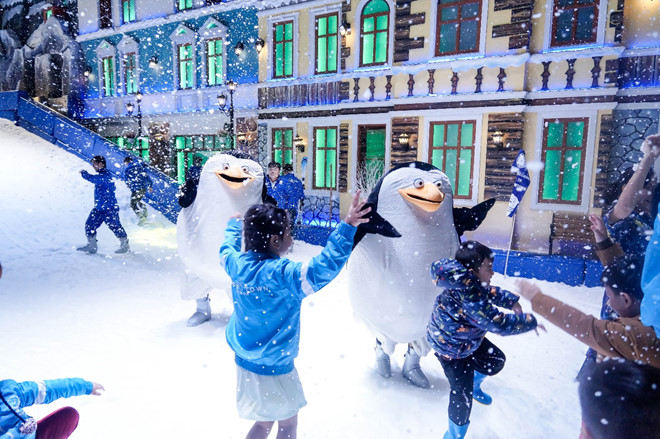 Vé Vui Chơi Các Trò Trong Khu Tuyết Tại Snow Town Thứ 2 - Thứ 6