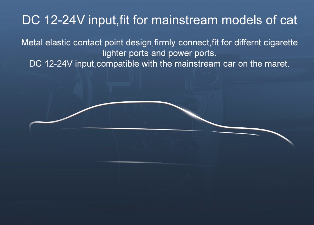 Original Xiaomi MI dual port charger / car charger metal appearance 5V / 3.6A dual USB smart output support fast charging Competiable with Most  Phone Tablet PC