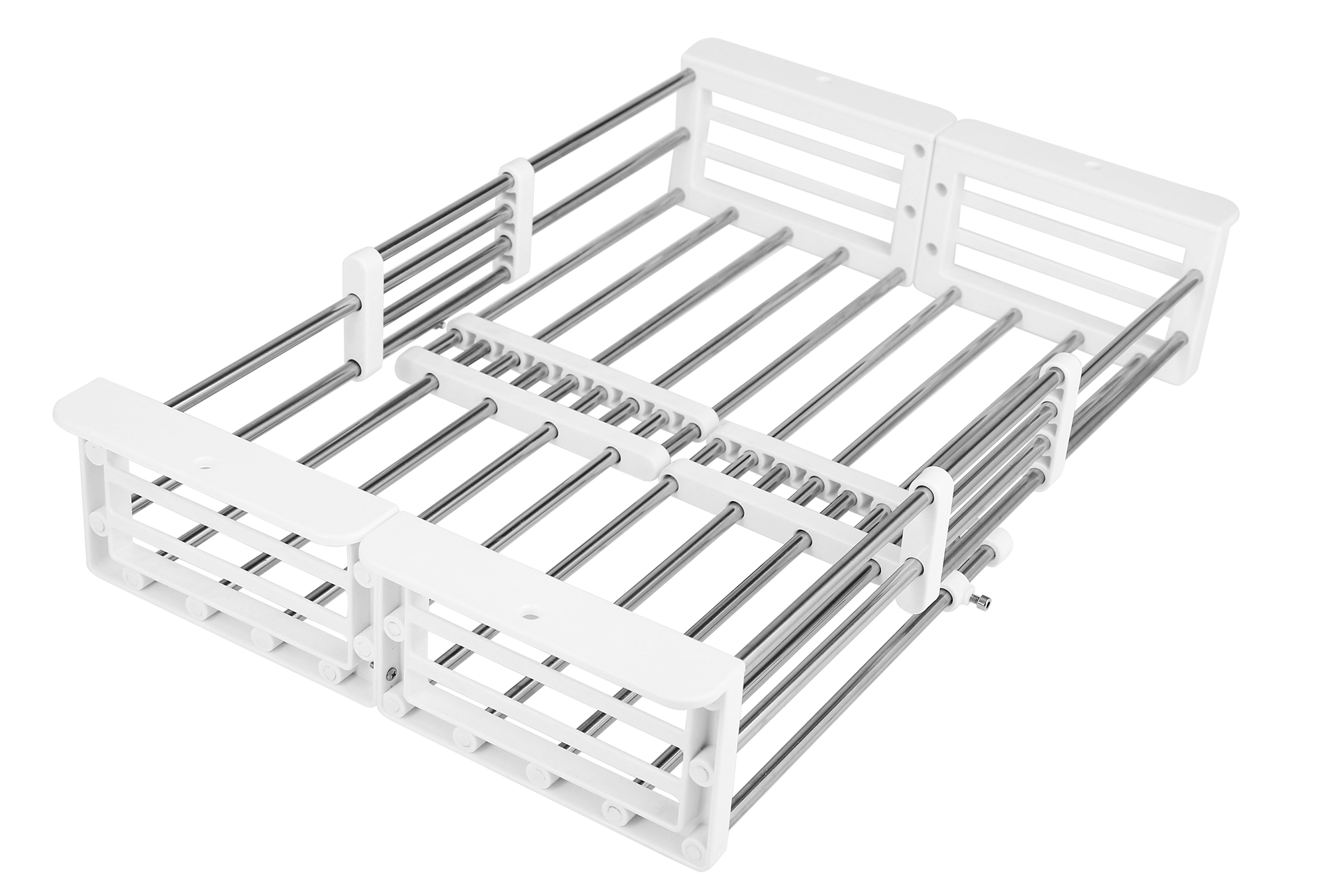 Kệ Inox gác trên bồn rửa loại lớn PT-944