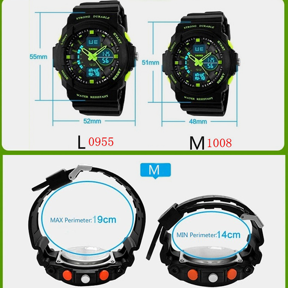 Đồng Hồ Cặp Đôi Thể Thao SKMEI 0955-1008 DHA431