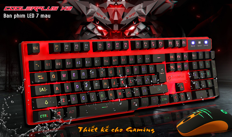 Bàn phím COOLERPLUS CPK X2