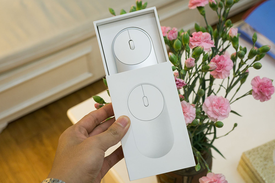 Chuột Không Dây Xiaomi Mi Portable Mouse - Hàng Chính Hãng