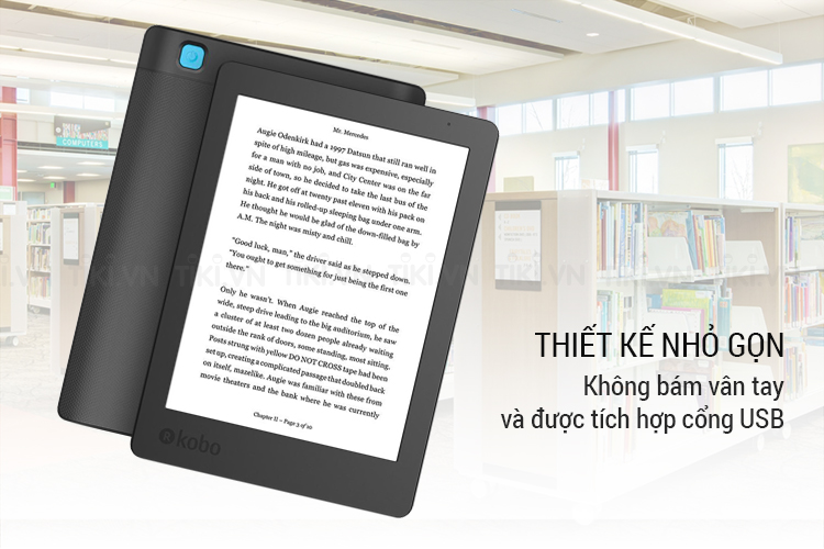 Máy Đọc Sách Kobo Aura Edition 2 - Hàng Nhập Khẩu