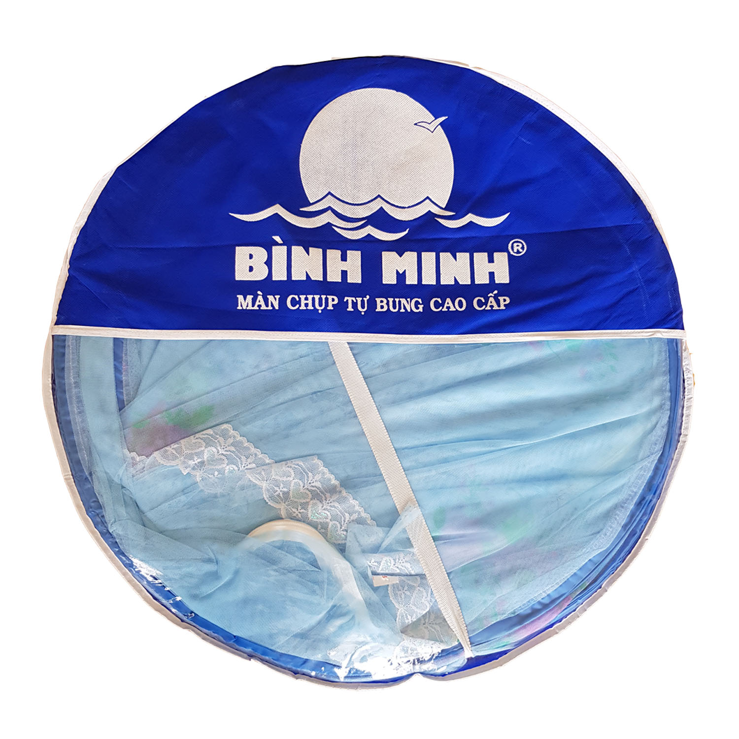 Màn chụp chống muỗi đỉnh hẹp Bình Minh 1m8 x 2m 