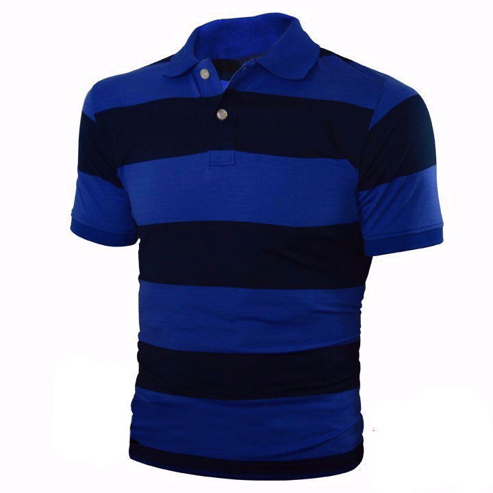 Áo Thun Polo Kỵ Sĩ Sọc Ngang ZR0764.(3)(12) Xanh Ngọc