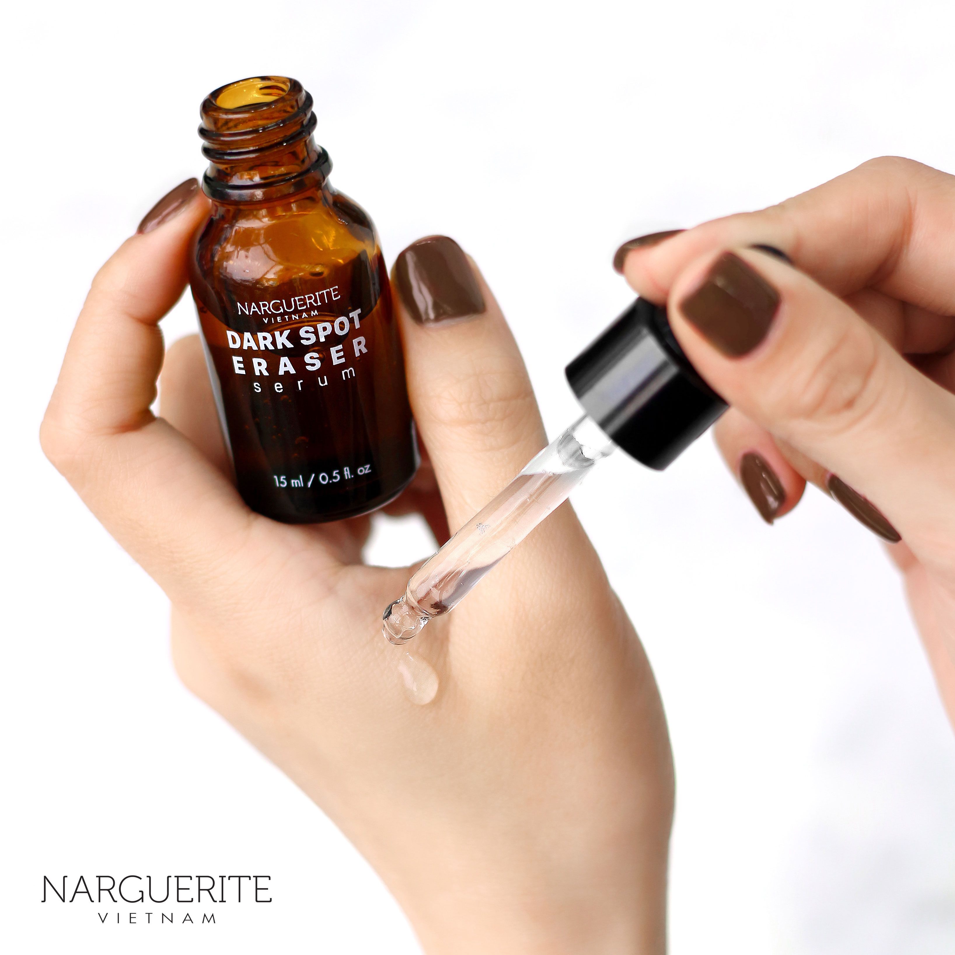 Serum Narguerite Dark Spot Eraser 20ml trị nám, tàn nhang, dưỡng trắng chống lão hóa da