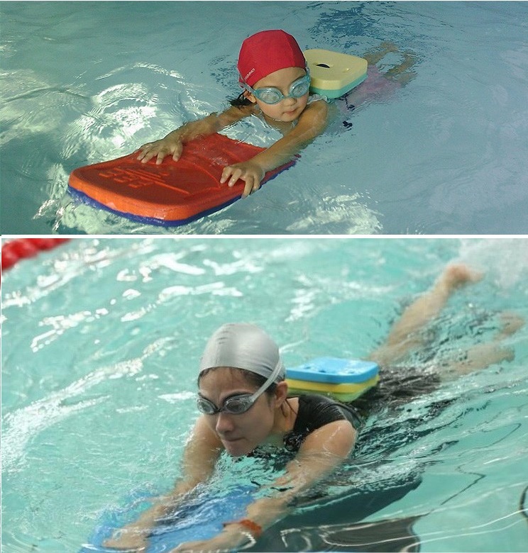 Phao ván tập bơi ĐEO LƯNG, chất liệu xốp cao cấp sử dụng cho trẻ nhỏ và người mới tập bơi - POKI