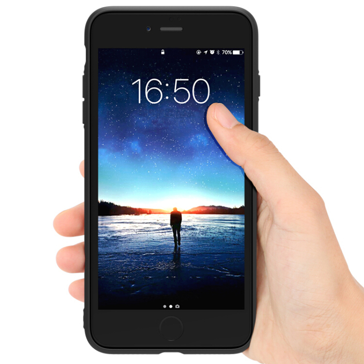 Ốp Bảo Vệ Điện Thoại Có Giá Đỡ Chiếc Nhẫn Cho IPhone 7 Plus/ 8 Plus Biya Zi (BIAZE) JK210 - Đỏ