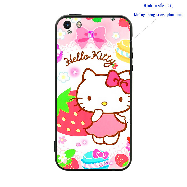 Ốp Lưng Viền TPU Cao Cấp Dành Cho iPhone 5 / 5s - Kute Cat