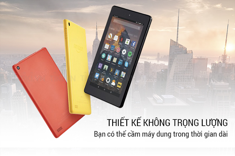 Máy Tính Bảng Kindle Fire HD8 - 32GB (2018) - Hàng Nhập Khẩu