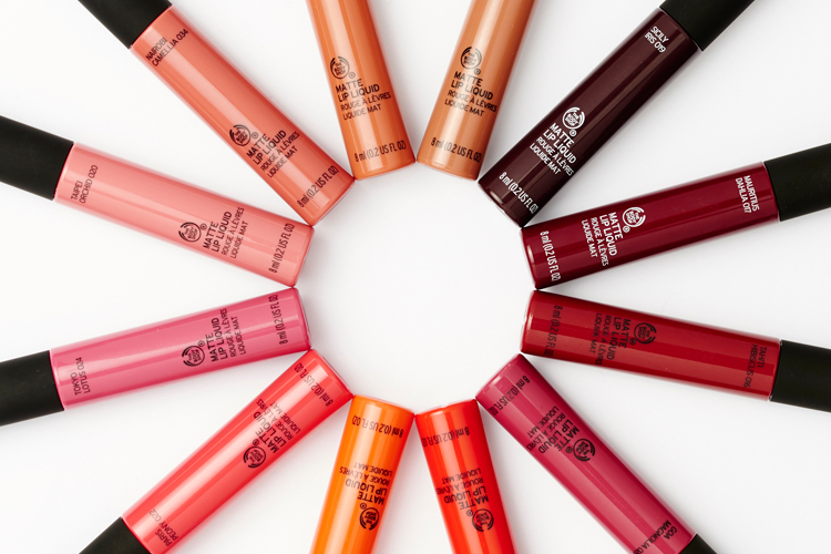 Son Kem Lì The Body Shop Mat Lip Liquid