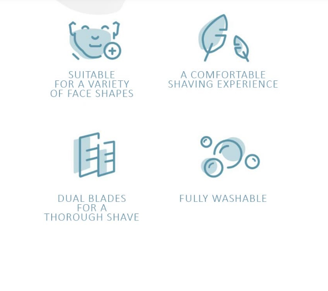 Máy Cạo Râu Điện Dùng Ướt / Khô Xiaomi MIJIA